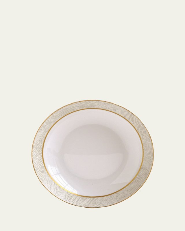 Sauvage White Coupe Soup Plate